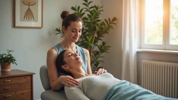 Séance de microkinésithérapie pour apaiser tensions à Witry-lès-Reims